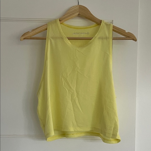 Outdoor Voices Tops - Outdoor Voices Yellow Tank Top